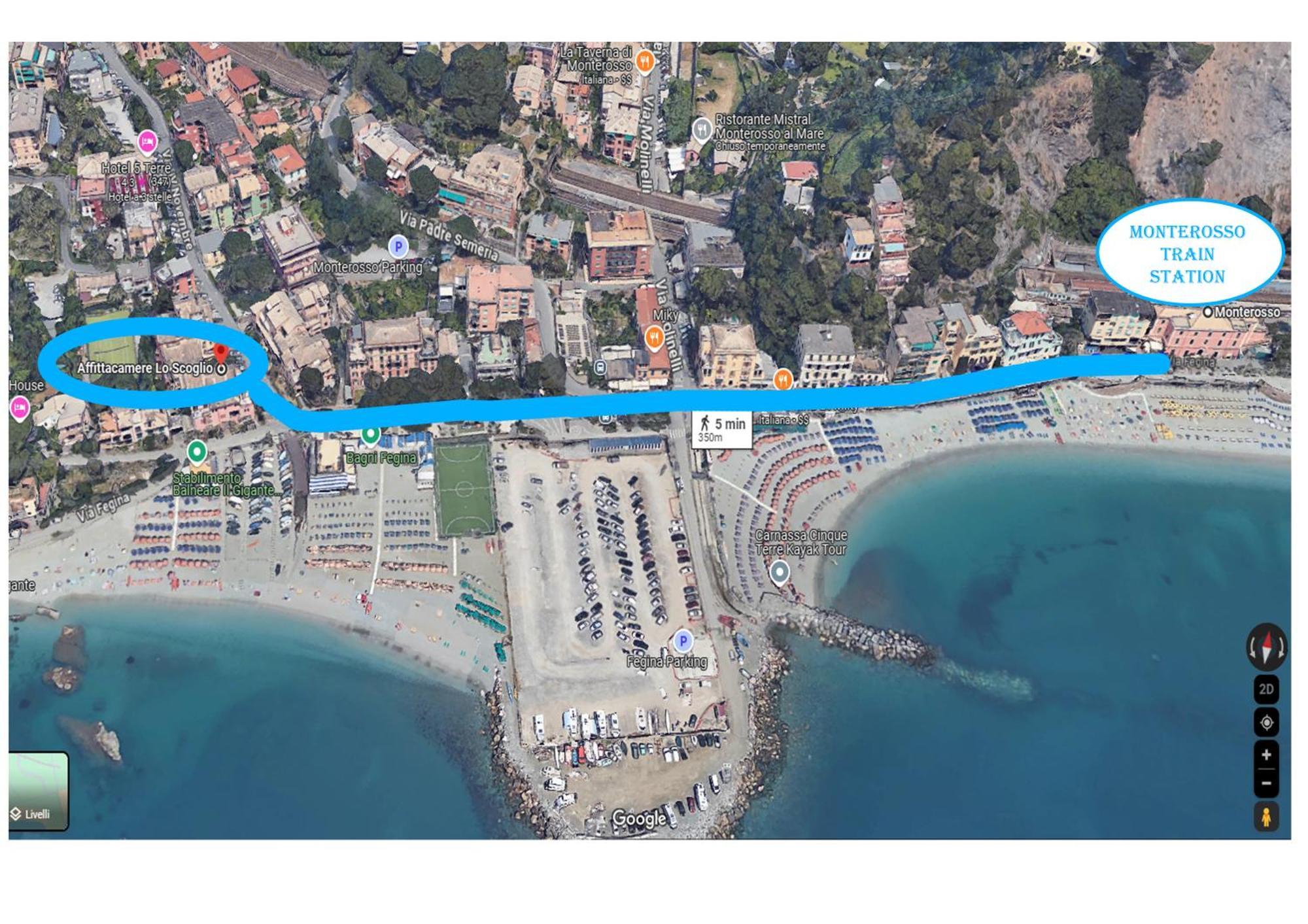 Affittacamere Lo Scoglio Monterosso al Mare Eksteriør billede